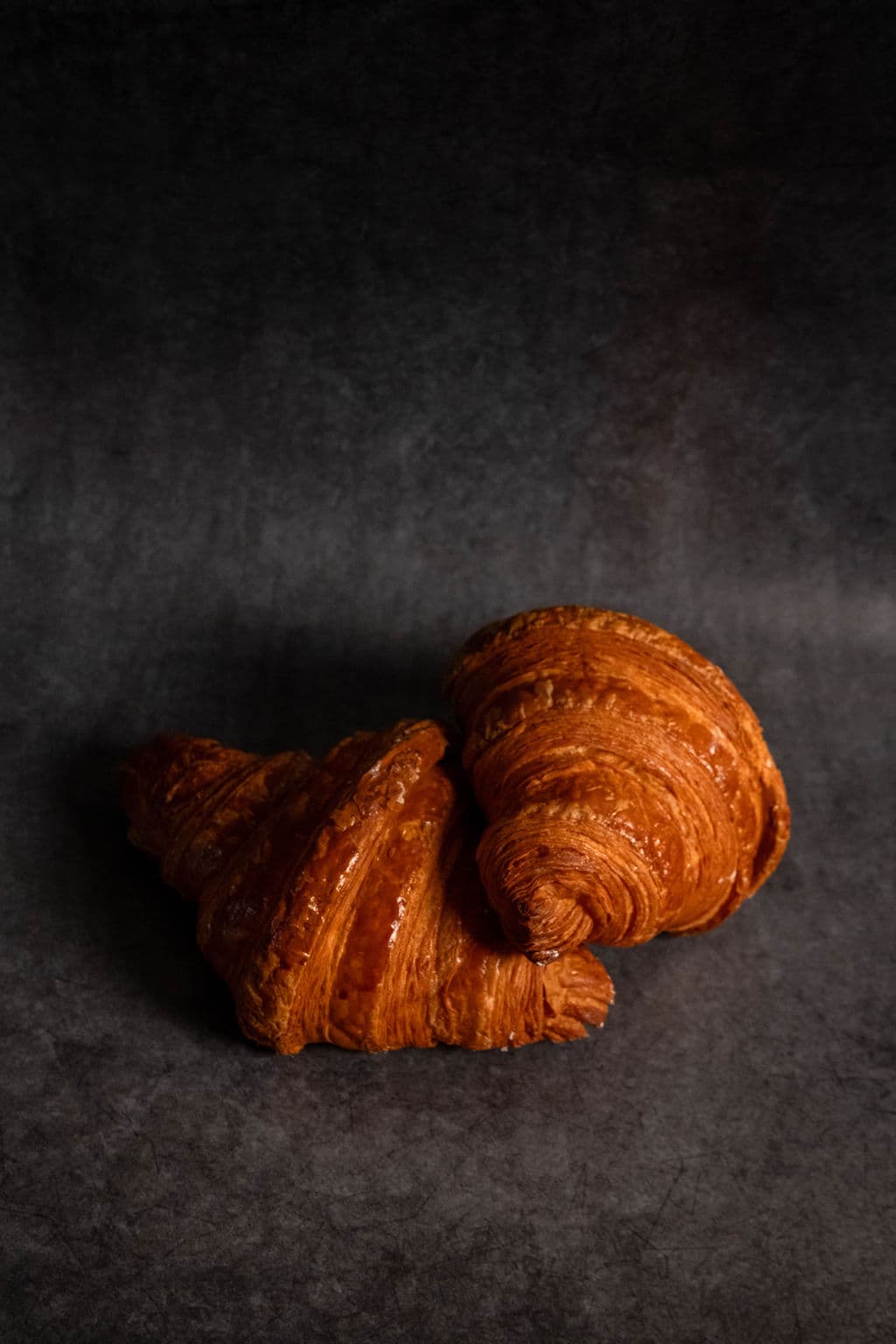 Hand-laminated croissants